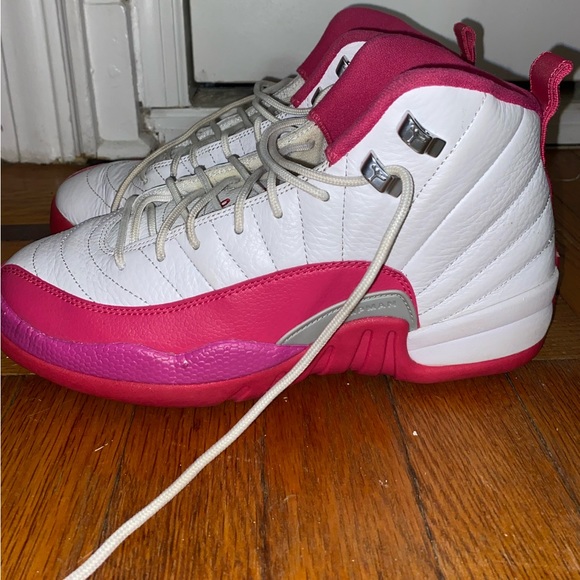 air jordan 12 retro GG vivid pink 7.5 youth and men 9 women’s size - Picture 3 of 5